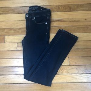 American Eagle dark wash super stretch skinny jeans